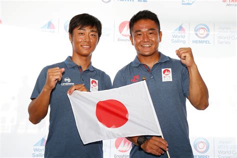 Team Japan On Twitter セーリング のw杯江の島大会最終日が1日に行われ、男子470級の岡田奎樹選手・外薗潤平選手組