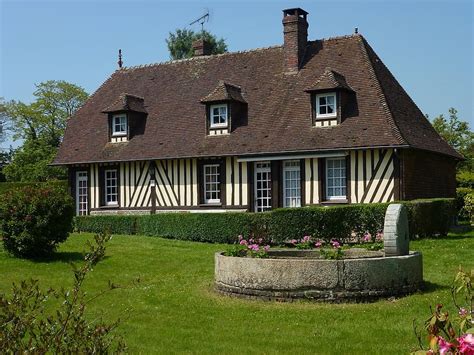 Barville Eure France Farmhouse Timber Framing House Building