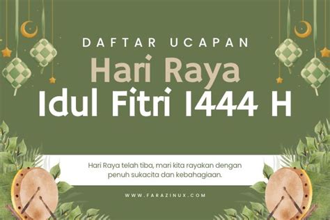 Ucapan Selamat Hari Raya Idul Fitri H Unik Dan Menyentuh Hati