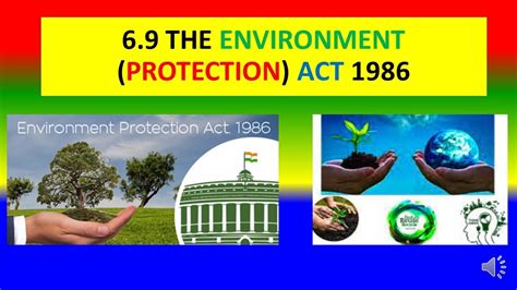 The Environment Protection Act 1986 Features Aims Purposes