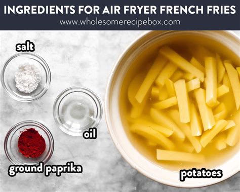 Homemade Air Fryer French Fries - THM:E, Whole30, Paleo Friendly