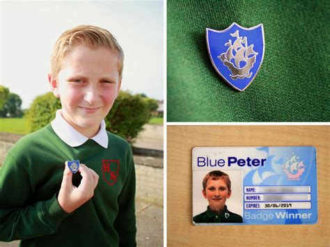 Hacton News: Blue Peter Badge