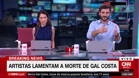 Maria Beth Nia Lamenta A Morte De Gal Costa Live Cnn