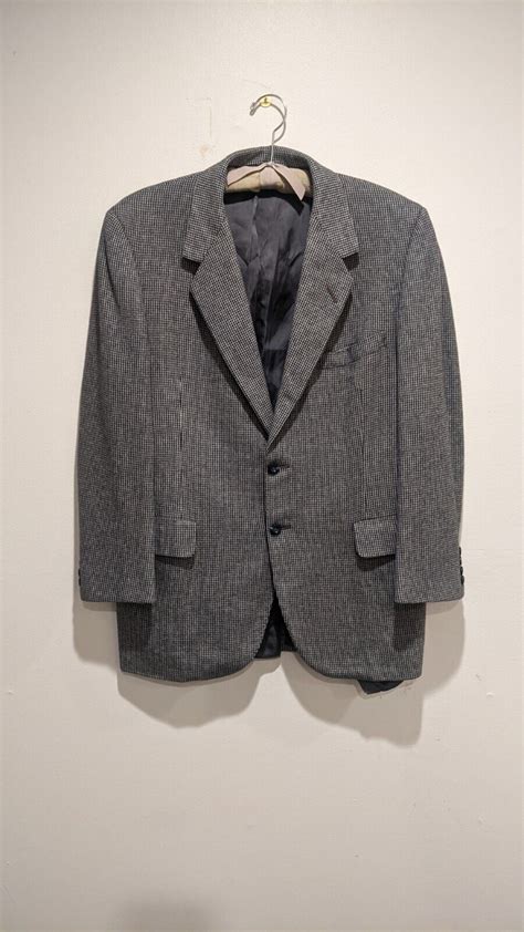 Oxxford Clothes Neiman Marcus Pure Cashmere Single Breasted Sport Coat