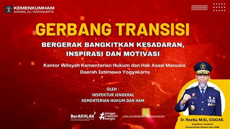 Gerbang Transisi Kanwil Kemenkumham DIY 2023 YouTube