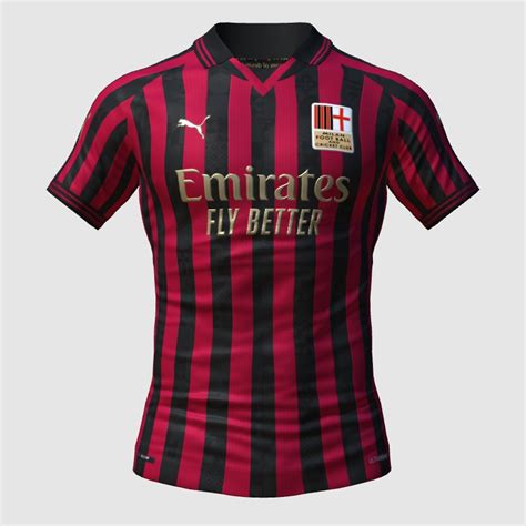 Ac Milan Anniversary Home Fifa Kit Creator Showcase