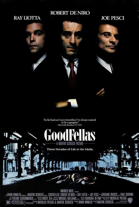 GOODFELLAS MOVIE POSTER, USA Version, (Size 24 x 36)