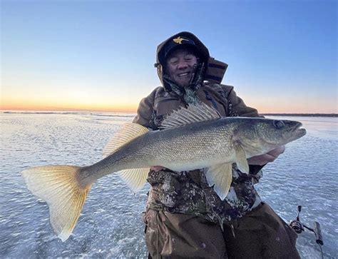 Mille Lacs Ice Walleyes Northland Fishing Tackle