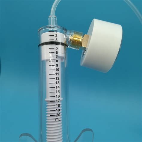 Medical Disposable Balloon Inflation Device For Ptca Operation China