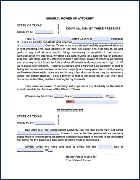 Printable Notary Forms Texas Printable Forms Free Online