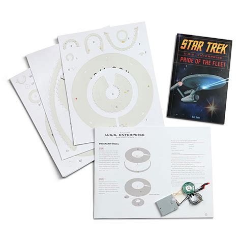 Uss Enterprise Star Trek Papercraft Model Trektoday Olivia Sherlock