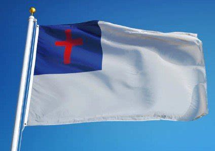 Christian flag flies over Manteca city hall thru Tuesday - Manteca Bulletin