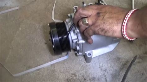 How To Remove And Replace A C Compressor On Honda Civic