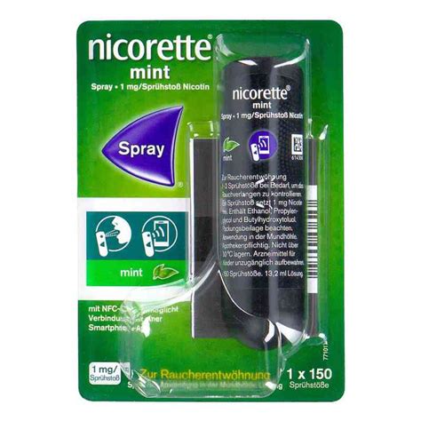 Nicorette Mint Spray Mg Spr Hsto Nfc Online Kaufen