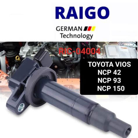 Toyota Vios Ncp Ncp Ncp Yaris Ncp Raigo Ignition Plug Coil Ric