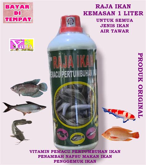 Obat Ikan Vitamin Ikan Multivitamin Ikan Lele Bawal Nila Patin Ikan Mas