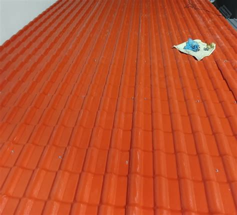 Color Coated Hot Rolled Upvc Tile Roof Sheet Thickness Of Sheet 2 Mm At Rs 70 Square Feet In