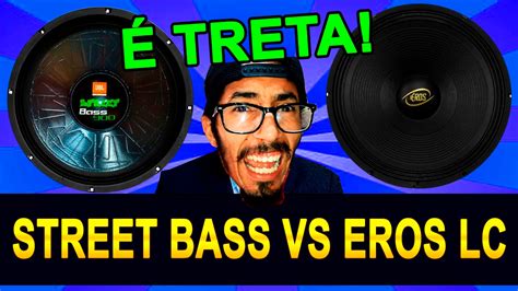 COMPARATIVO JBL Street Bass 900 450 RMS VS Eros LC 315 400 RMS YouTube