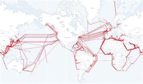 CIS 471: Telegeography's 2012 undersea cable map