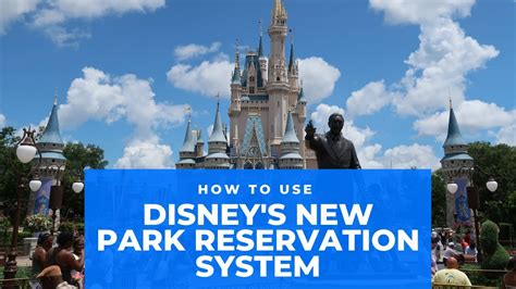 How To Use The New Park Reservation System For Walt Disney World