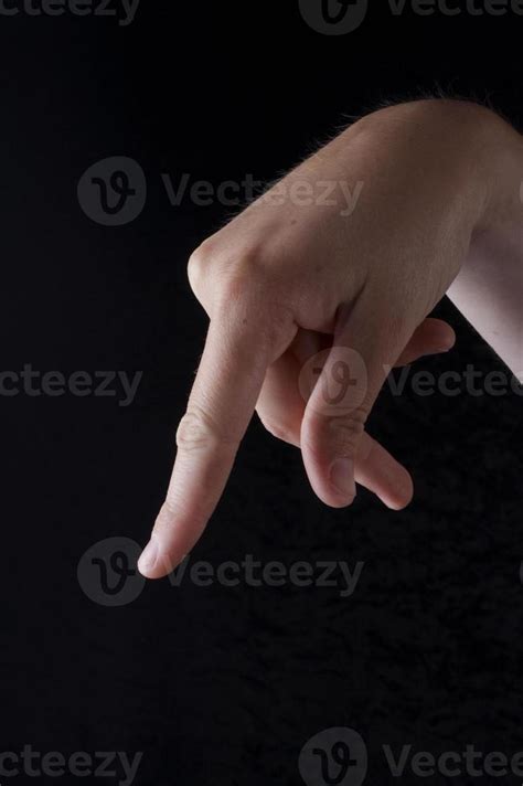 American Sign Language letter g 14160478 Stock Photo at Vecteezy