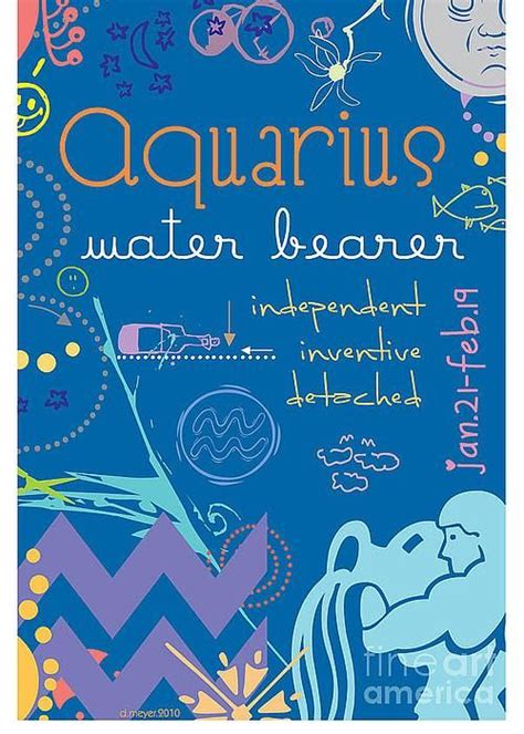 Aquarius Greeting Card For Sale By Dani Marie Aquarius Astrology Aquarius Aquarius Art