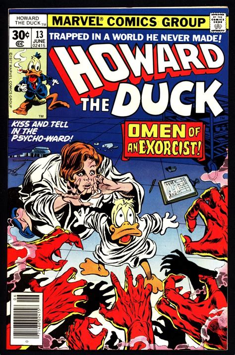 Marvel Comics 1977 HOWARD the DUCK #13 KISS Band Steve Gerber Gene ...