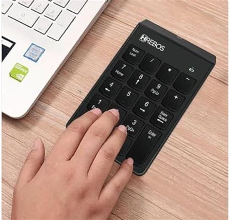 Teclado Numérico Sem Fio Para Notebook Wireless Usb Amazon br