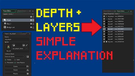 Gamemaker 2 Depth And Layers Explanation Youtube