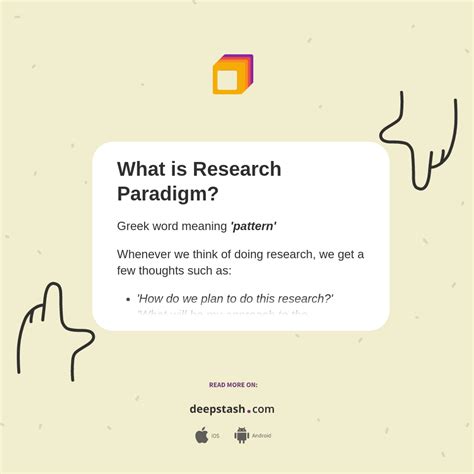 What is Research Paradigm? - Deepstash