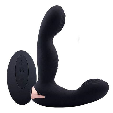 Hades Massageador de Próstata Controle Remoto 10 Vibrações 13 5cm x