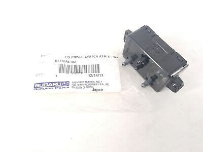 Genuine Oem Subaru Ae A Driver Power Seat Switch Legacy Outback