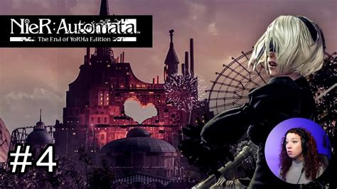 NieR Automata Part 4 IT S AMUSEMENT PARK TIME LET S PLAY WITH THE