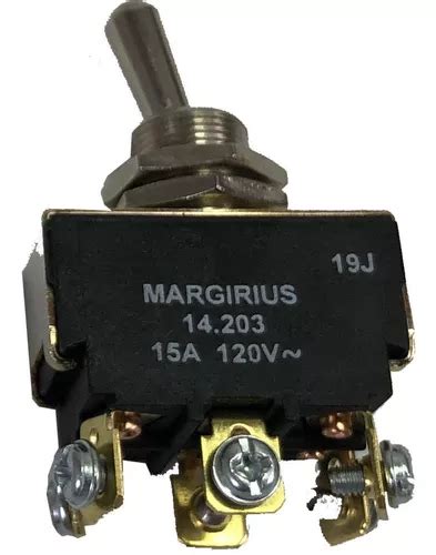 Interruptor Bipolar De Encendido Apagado Margirius 14203 MercadoLibre