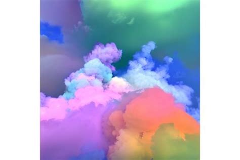 Rainbow Cloud Background Graphic by Craftable · Creative Fabrica