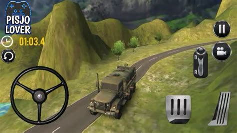 Off Road Army Truck By Hill Climb Gameplay Pisjolover YouTube