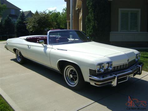 1974 Buick Lesabre Luxus Convertible 10000 Original Miles With The