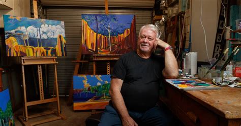 Rod Pattenden Retires From Adamstown Uniting Church And Begins Painting