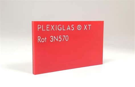 Plexiglas Xt Platten Rot N Ck Platex