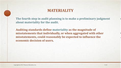 Apply The Concept Of Materiality Youtube