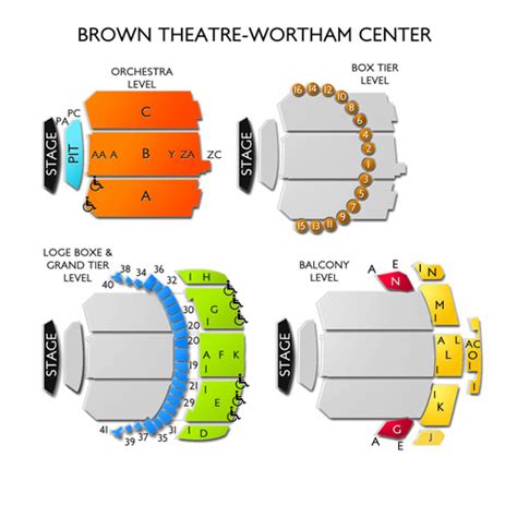 Brown Theatre at Wortham Center Concert Tickets