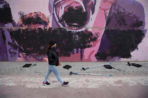 El Militante De Vox Que Vandaliz El Mural Feminista De Ciudad Lineal