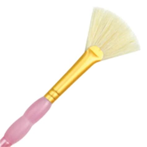 Crafter S Choice White Bristle Fan Brush Size 4 Walmart