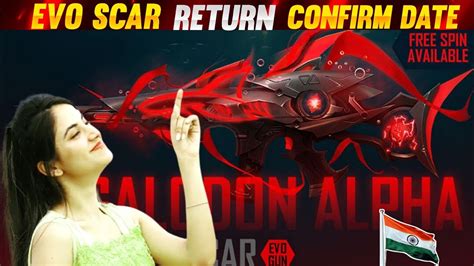 Megladon Scar Free Fire Return Evo Scar Return Confirm Date Evo