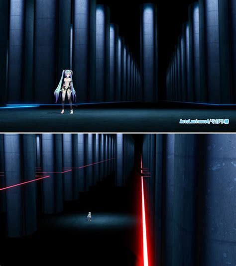 Mmd Stage Dl Underground Space By Shyuugah On Deviantart