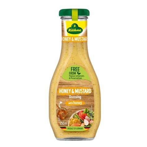 Kuhne Dressing Honey Mustard 250ml Best Before