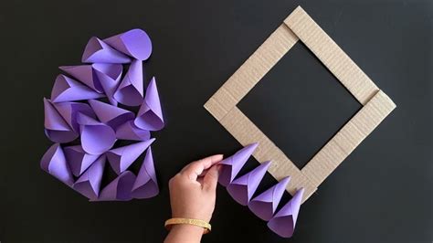 2 Beautiful and Easy Paper Wall Hanging /Paper Craft For Home ...