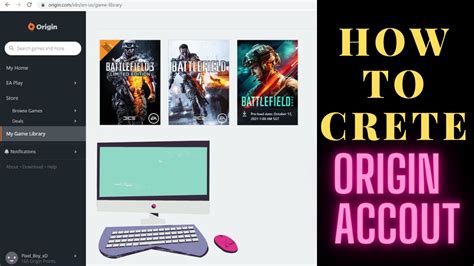 How To Create An Origin Account With Origin App 2021 Youtube