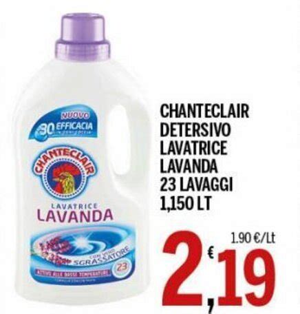 Chanteclair Detersivo Lavatrice Lavanda 23 Lavaggi 1 150 Lt Offerta Di