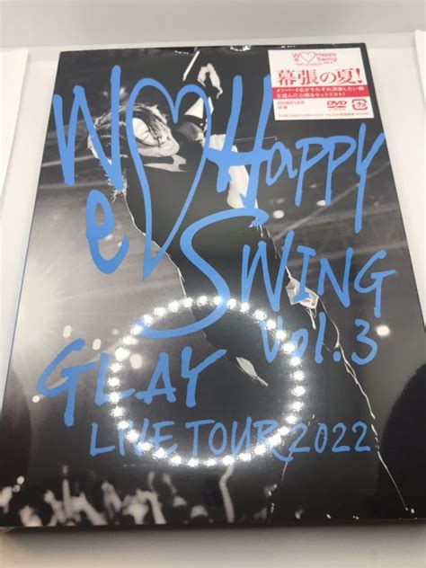 Yahoo オークション DVD GLAY LIVE TOUR 2022 We Happy Swing Vol